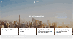Desktop Screenshot of finsbury.com